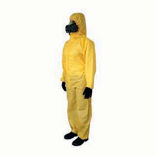 Macacão de Segurança Impermeável em PVC Amarelo